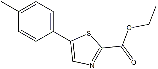 ethyl 5-p-tolylthiazole-2-carboxylate Struktur