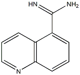 quinoline-5-carboxamidine Struktur