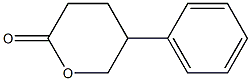 tetrahydro-5-phenylpyran-2-one Struktur