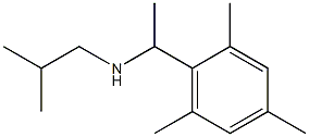 (2-methylpropyl)[1-(2,4,6-trimethylphenyl)ethyl]amine Struktur