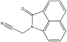 (2-oxobenzo[cd]indol-1(2H)-yl)acetonitrile Struktur