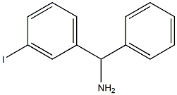 (3-iodophenyl)(phenyl)methanamine Struktur