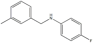 (4-fluorophenyl)(3-methylphenyl)methylamine Struktur