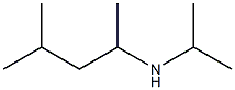 (4-methylpentan-2-yl)(propan-2-yl)amine Struktur