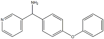 (4-phenoxyphenyl)(pyridin-3-yl)methanamine Struktur