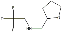 (oxolan-2-ylmethyl)(2,2,2-trifluoroethyl)amine Struktur