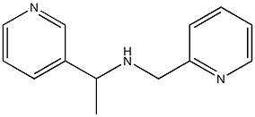 (pyridin-2-ylmethyl)[1-(pyridin-3-yl)ethyl]amine Struktur