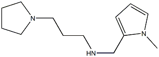 [(1-methyl-1H-pyrrol-2-yl)methyl][3-(pyrrolidin-1-yl)propyl]amine Struktur