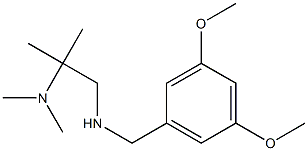 [(3,5-dimethoxyphenyl)methyl][2-(dimethylamino)-2-methylpropyl]amine Struktur