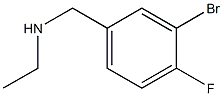 [(3-bromo-4-fluorophenyl)methyl](ethyl)amine Struktur