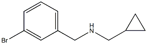 [(3-bromophenyl)methyl](cyclopropylmethyl)amine Struktur