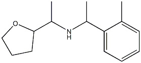 [1-(2-methylphenyl)ethyl][1-(oxolan-2-yl)ethyl]amine Struktur