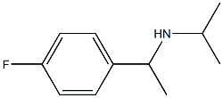 [1-(4-fluorophenyl)ethyl](propan-2-yl)amine Struktur