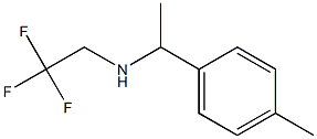 [1-(4-methylphenyl)ethyl](2,2,2-trifluoroethyl)amine Struktur