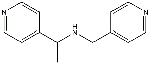 [1-(pyridin-4-yl)ethyl](pyridin-4-ylmethyl)amine Struktur