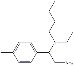 [2-amino-1-(4-methylphenyl)ethyl](butyl)ethylamine Struktur