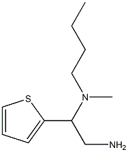 [2-amino-1-(thiophen-2-yl)ethyl](butyl)methylamine Struktur