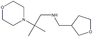 [2-methyl-2-(morpholin-4-yl)propyl](oxolan-3-ylmethyl)amine Struktur