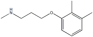 [3-(2,3-dimethylphenoxy)propyl](methyl)amine Struktur