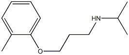 [3-(2-methylphenoxy)propyl](propan-2-yl)amine Struktur