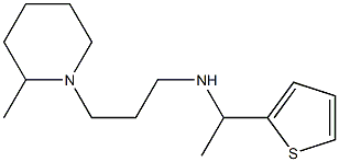 [3-(2-methylpiperidin-1-yl)propyl][1-(thiophen-2-yl)ethyl]amine Struktur