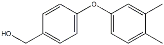 [4-(3,4-dimethylphenoxy)phenyl]methanol Struktur