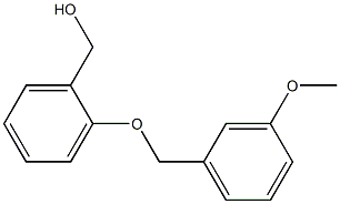 {2-[(3-methoxyphenyl)methoxy]phenyl}methanol Struktur