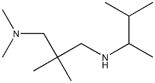 {2-[(dimethylamino)methyl]-2-methylpropyl}(3-methylbutan-2-yl)amine Struktur