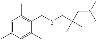 {2-[(dimethylamino)methyl]-2-methylpropyl}[(2,4,6-trimethylphenyl)methyl]amine Struktur