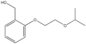 {2-[2-(propan-2-yloxy)ethoxy]phenyl}methanol Struktur