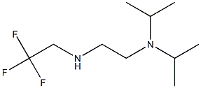 {2-[bis(propan-2-yl)amino]ethyl}(2,2,2-trifluoroethyl)amine Struktur