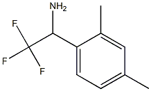 1-(2,4-dimethylphenyl)-2,2,2-trifluoroethan-1-amine Struktur