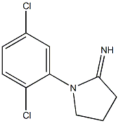 1-(2,5-dichlorophenyl)pyrrolidin-2-imine Struktur