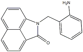 1-(2-aminobenzyl)benzo[cd]indol-2(1H)-one Struktur