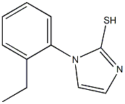 1-(2-ethylphenyl)-1H-imidazole-2-thiol Struktur