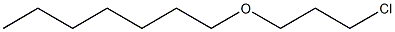 1-(3-chloropropoxy)heptane Struktur