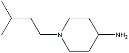 1-(3-methylbutyl)piperidin-4-amine Struktur