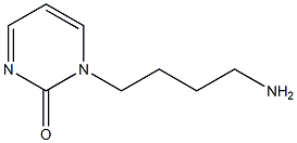 1-(4-aminobutyl)-1,2-dihydropyrimidin-2-one Struktur