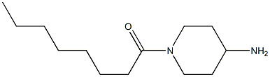 1-(4-aminopiperidin-1-yl)octan-1-one Struktur