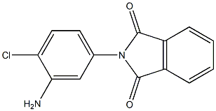 2-(3-amino-4-chlorophenyl)-1H-isoindole-1,3(2H)-dione Struktur