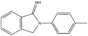 2-(4-methylphenyl)-2,3-dihydro-1H-isoindol-1-imine Struktur