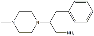 2-(4-methylpiperazin-1-yl)-3-phenylpropan-1-amine Struktur