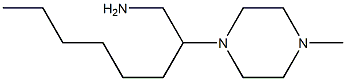 2-(4-methylpiperazin-1-yl)octan-1-amine Struktur