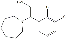 2-(azepan-1-yl)-2-(2,3-dichlorophenyl)ethan-1-amine Struktur