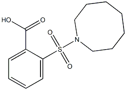 2-(azocane-1-sulfonyl)benzoic acid Struktur