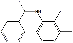 2,3-dimethyl-N-(1-phenylethyl)aniline Struktur