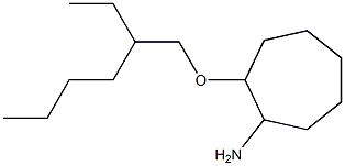 2-[(2-ethylhexyl)oxy]cycloheptan-1-amine Struktur