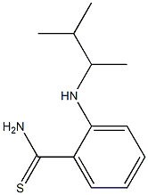 2-[(3-methylbutan-2-yl)amino]benzene-1-carbothioamide Struktur