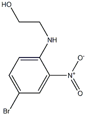 2-[(4-bromo-2-nitrophenyl)amino]ethan-1-ol Struktur