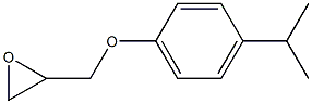 2-[(4-isopropylphenoxy)methyl]oxirane Struktur